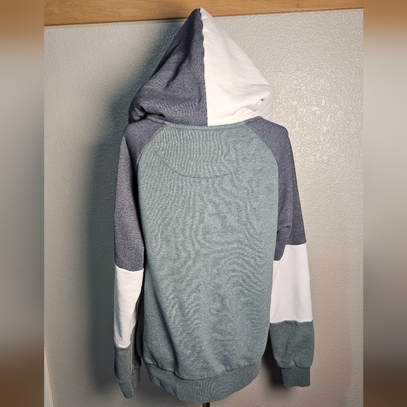 Wanakome Colorblock Hoodie Sweater Sweatshirt XL - Picture 7 of 10